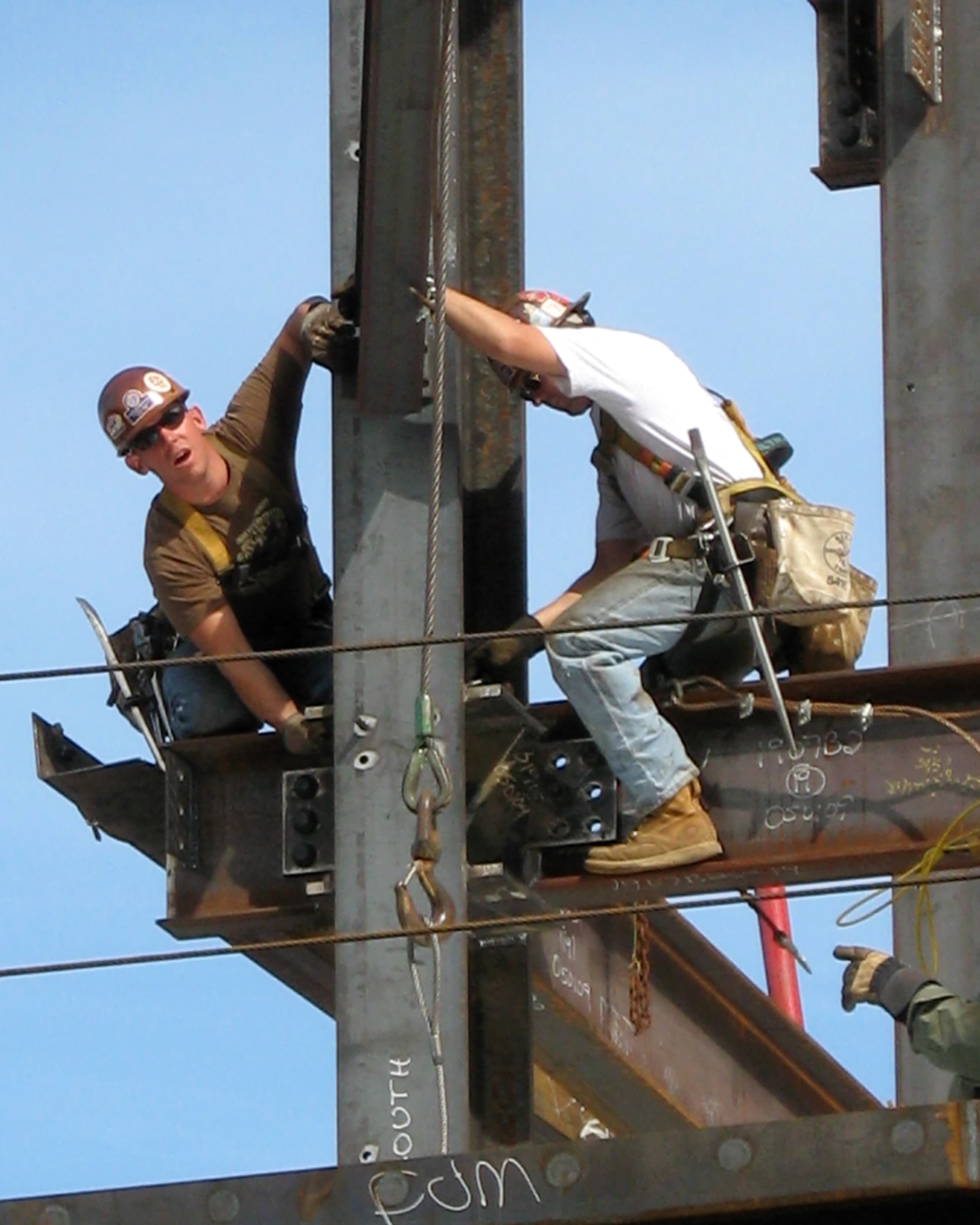 Roof Installation in Buda - Roof installation crew at work