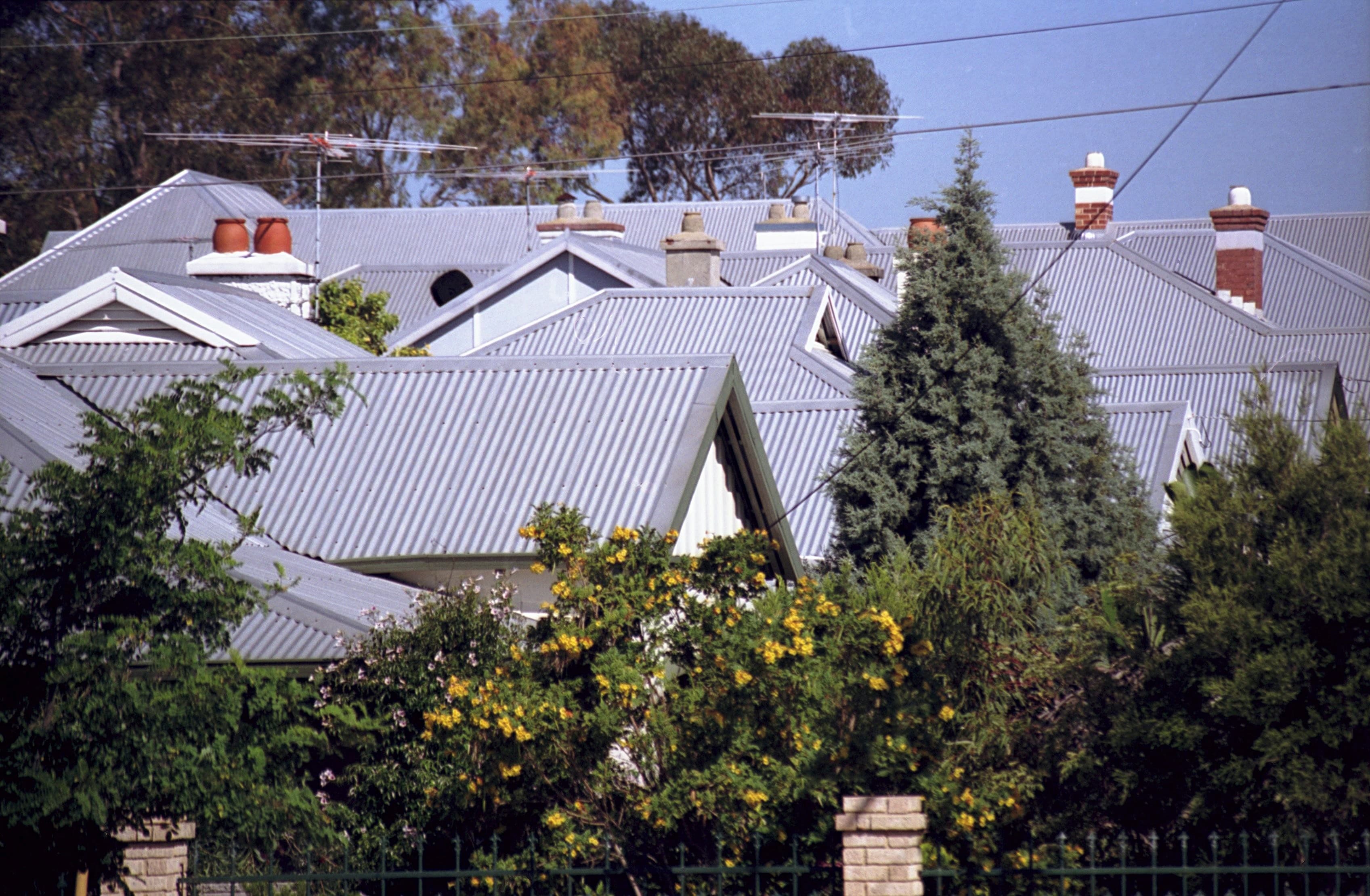 Commercial metal roofing - Downtown Austin