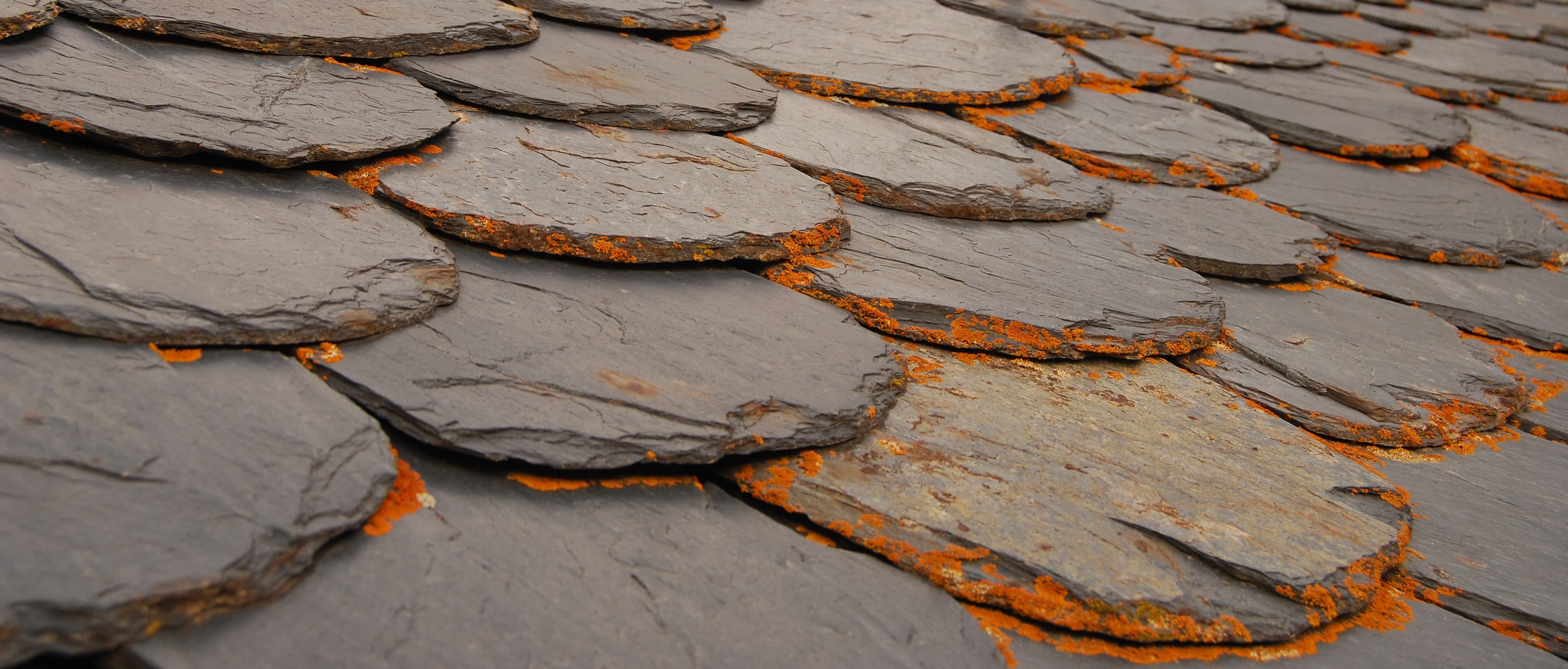 Premium slate roof installation