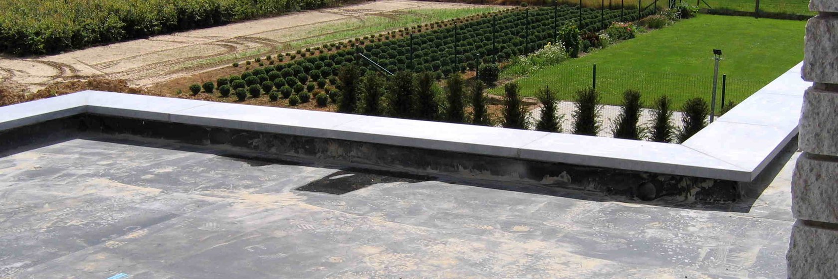 Flat Roof Replacement in Kyle - Completed EPDM flat roof